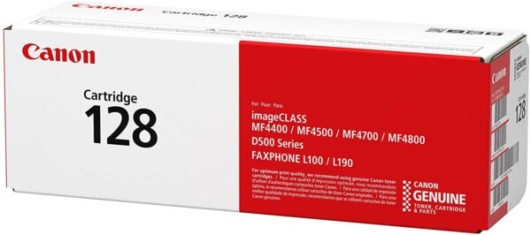 Canon Genuine Toner, Cartridge 128 Black (3500B001), 1 Pack - Image 2